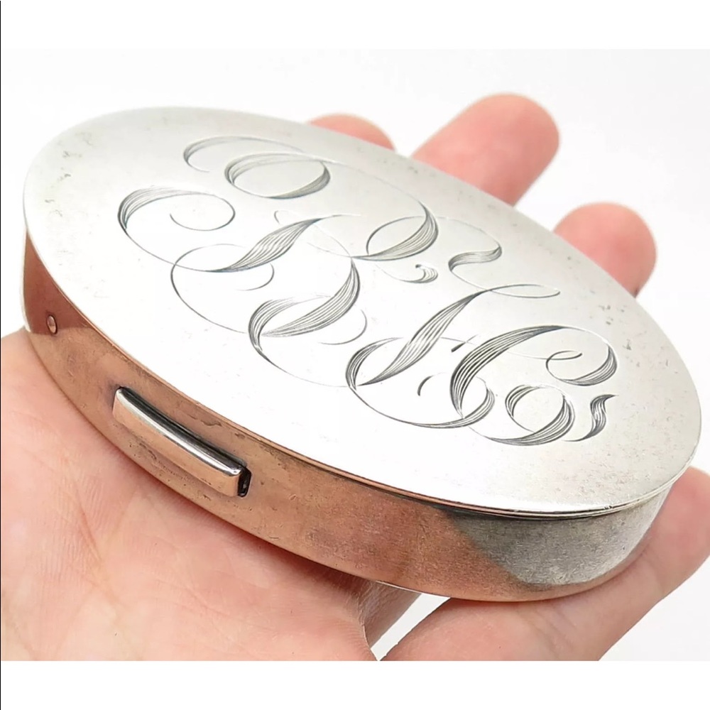 Mary Dunhill Vintage Compact/ Pill Box